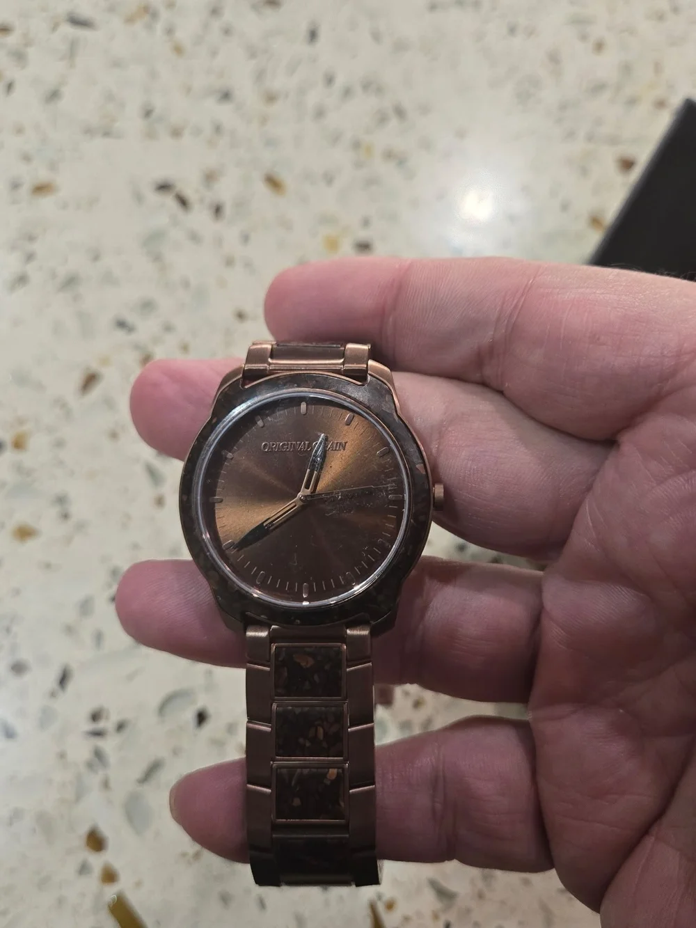 Original Grain Coffee Espresso Watch NWOT